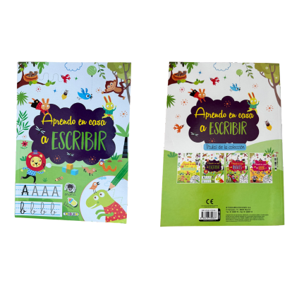 Książka z ćwiczeniami po hiszpańsku dla dzieci 